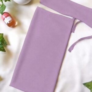 Soft Lilac Saudi Niqab